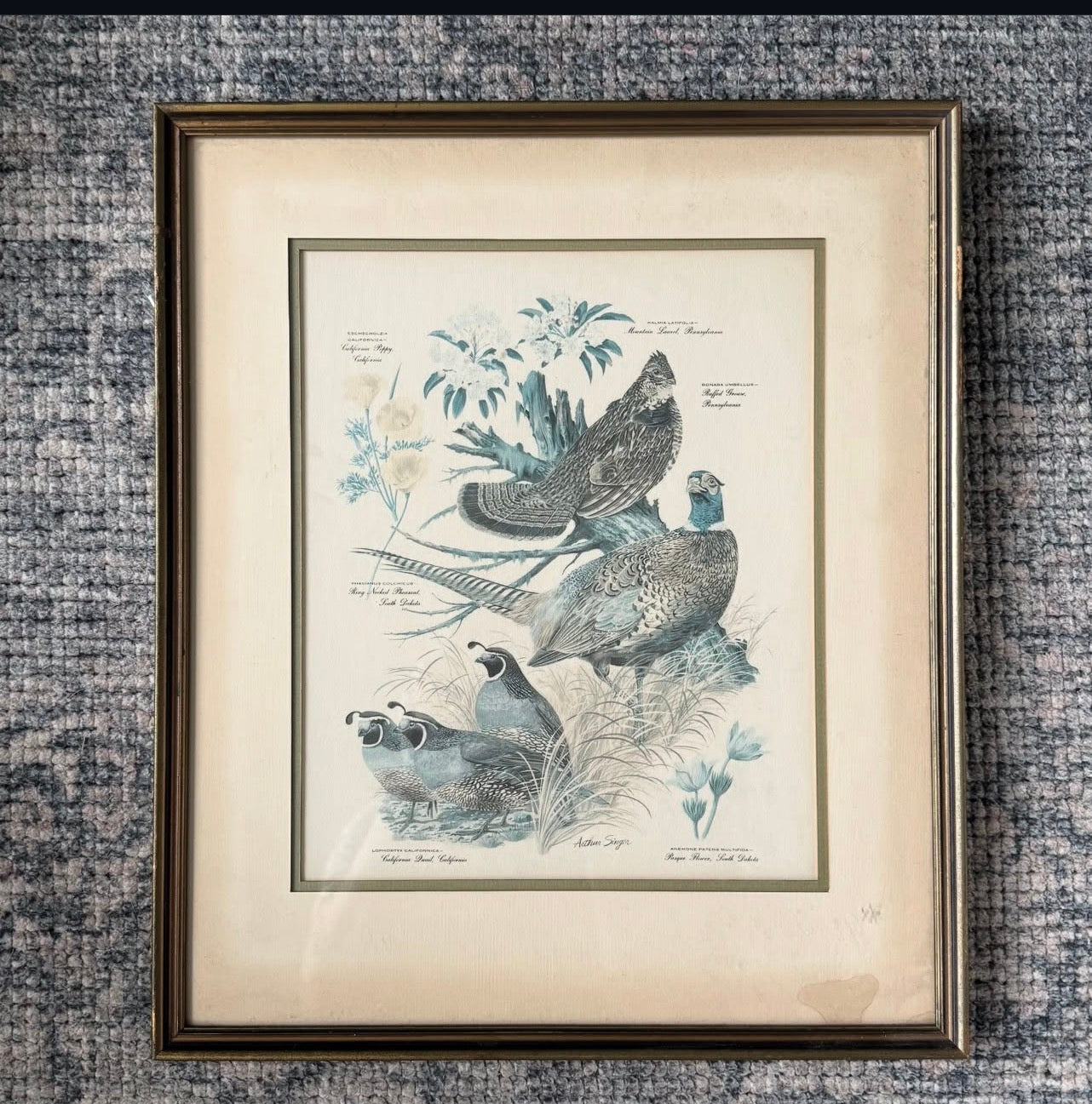 Vintage Arthur Singer print