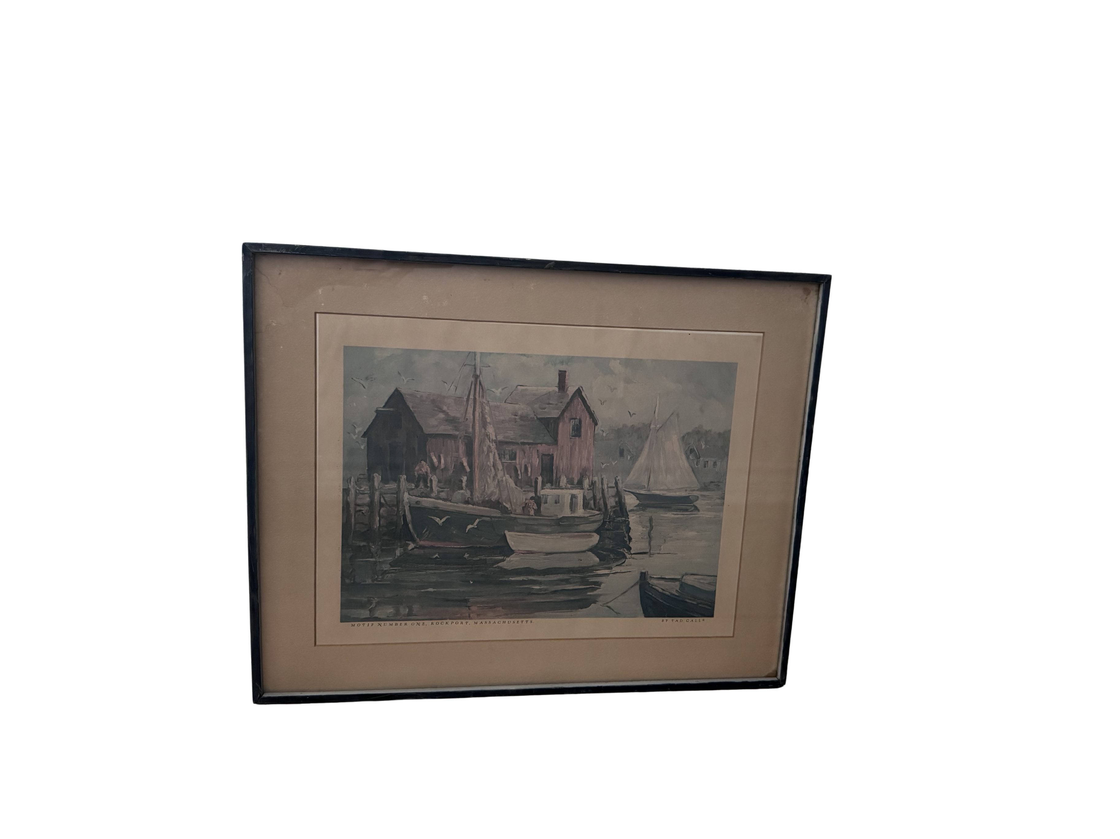 Motif Number One, Rockport, Mass Print