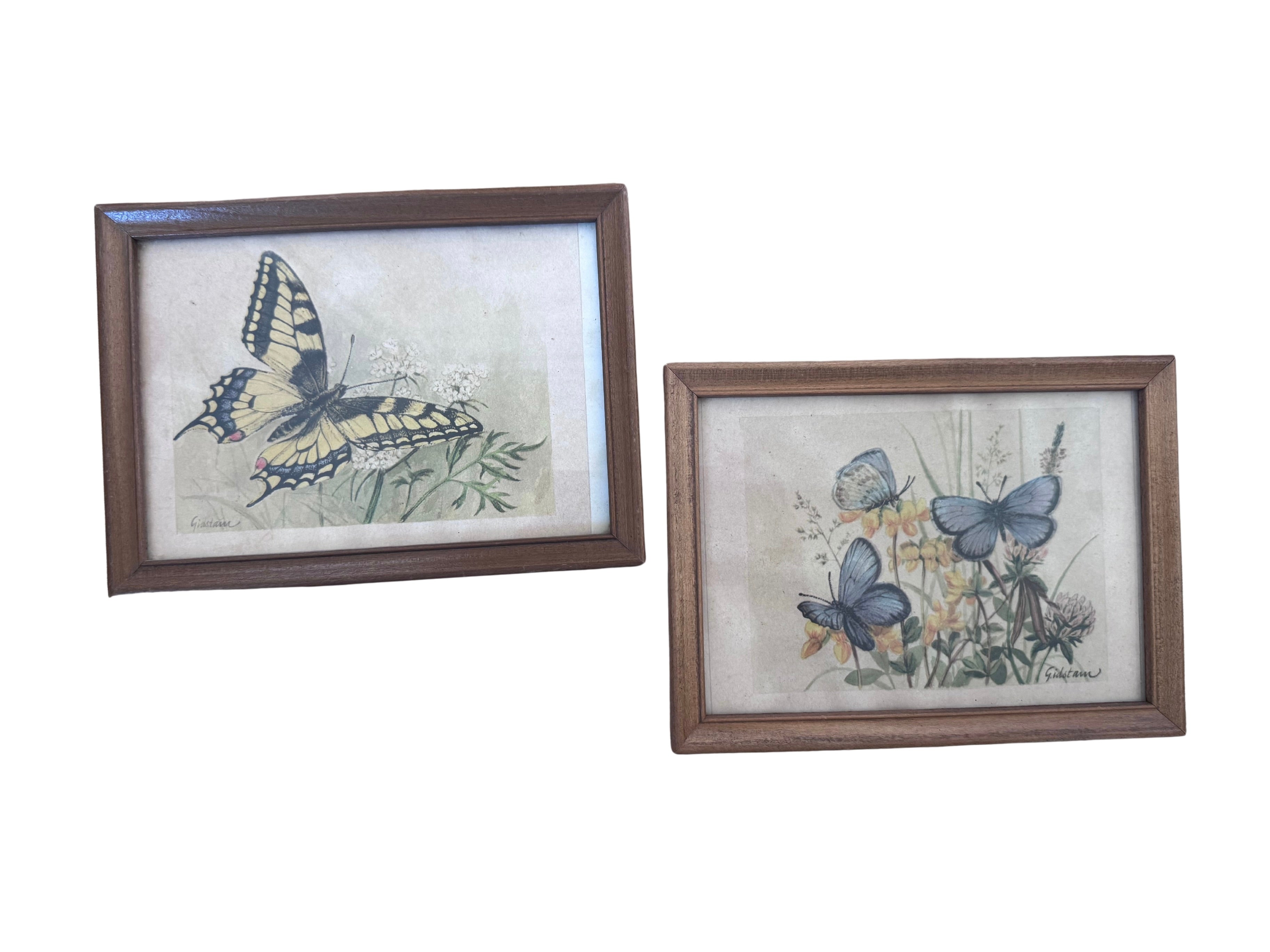 Set of Butterfly Prints